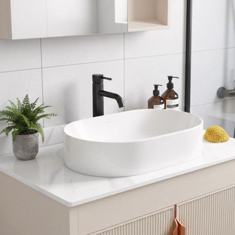Zestaw mebli łazienkowych z blatem Modo 60cm Beżowy
