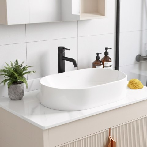 Zestaw mebli łazienkowych z blatem Modo 60cm Beżowy
