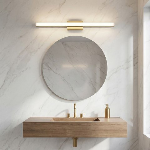 KINKIET ŁAZIENKOWY LED 80CM APP1853-1W BRUSH GOLD