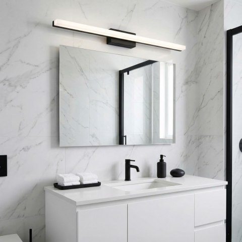 KINKIET ŁAZIENKOWY LED 80CM APP1856-1W BLACK