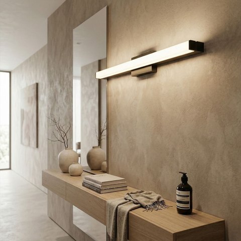 KINKIET ŁAZIENKOWY LED 80CM APP1856-1W BLACK