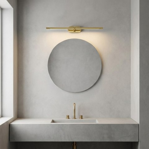 Kinkiet łazienkowy LED APP1890-1W 60 cm Złoty