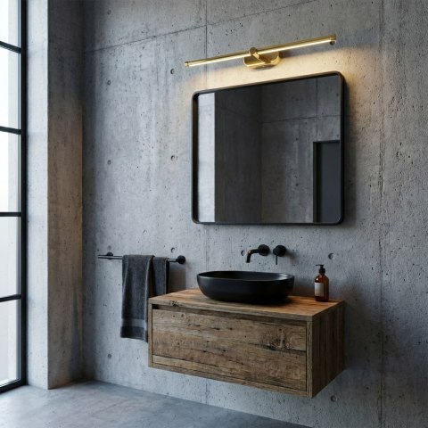 Kinkiet łazienkowy LED APP1890-1W 60 cm Złoty