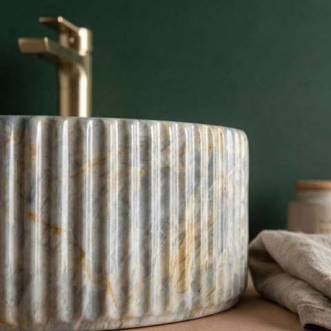 Umywalka nablatowa Rea Marcela 60 Ruststone