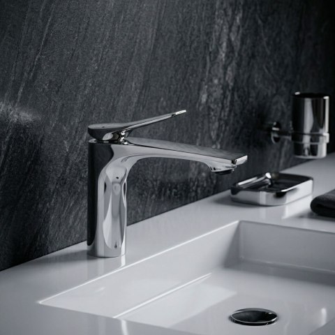 Bateria Umywalkowa PREMIUM REA Vision Chrom Niska