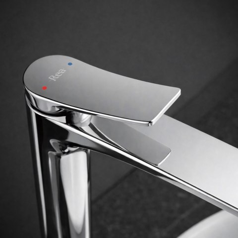 Bateria Umywalkowa PREMIUM REA Vision Chrom Wysoka