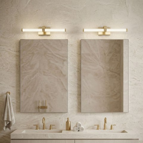 Kinkiet łazienkowy LED APP1883-1W 40cm Złoty