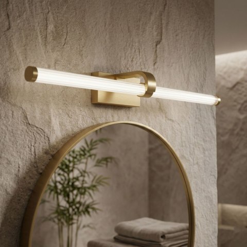 Kinkiet łazienkowy LED APP1886-1W 60cm Złoty Szczotkowany