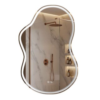 LUSTRO ŚCIENNE LED UNO DOUBLE 80x55 cm