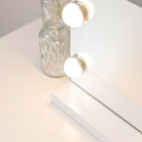 Lustro LED Hollywood Białe 80x60