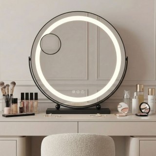 Lustro LED MAKE-UP Black 40 cm