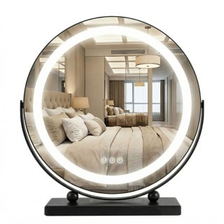 Lustro LED MAKE-UP Black 40 cm
