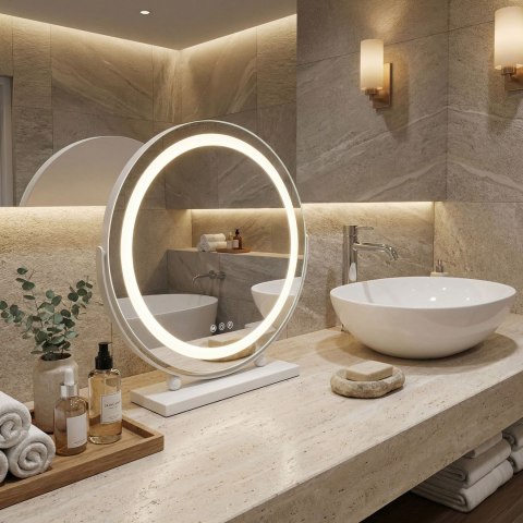 Lustro LED MAKE-UP White 40 cm