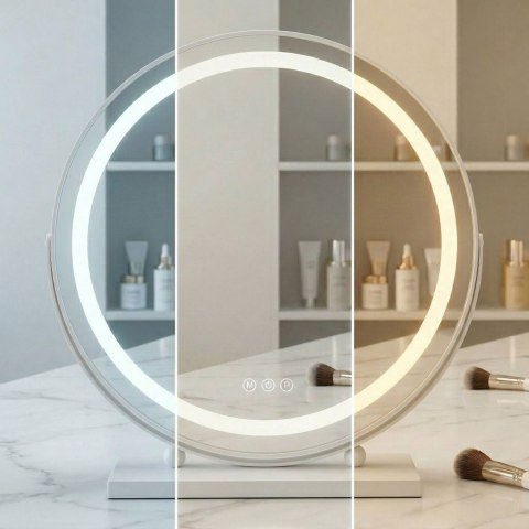 Lustro LED MAKE-UP White 50 cm