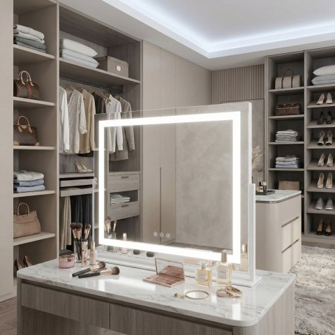 Lustro LED Studio White 58x45