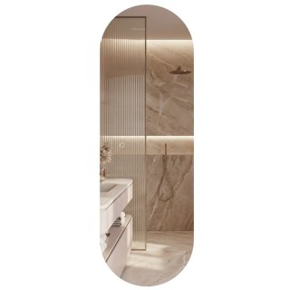 Lustro ścienne LED 150x50cm MOL-OV
