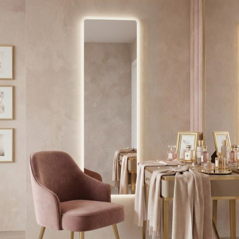 Lustro ścienne LED 150x50cm MOL-SQ