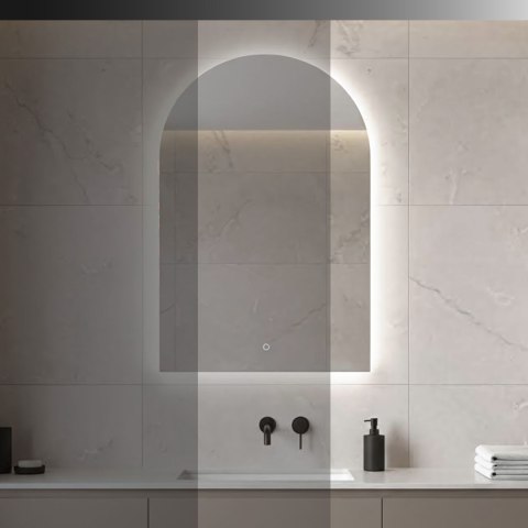 Lustro ścienne LED 90x60cm TOP-1