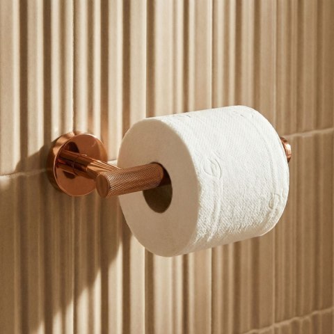 UCHWYT NA PAPIER TOALETOWY 6611 Modern Miedź