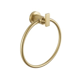 Wieszak łazienkowy Ring 81307 Virro Złoty Szczotkowany