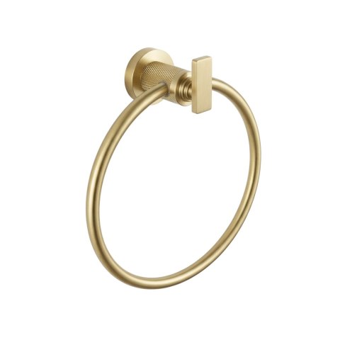 Wieszak łazienkowy Ring 81307 Virro Złoty Szczotkowany