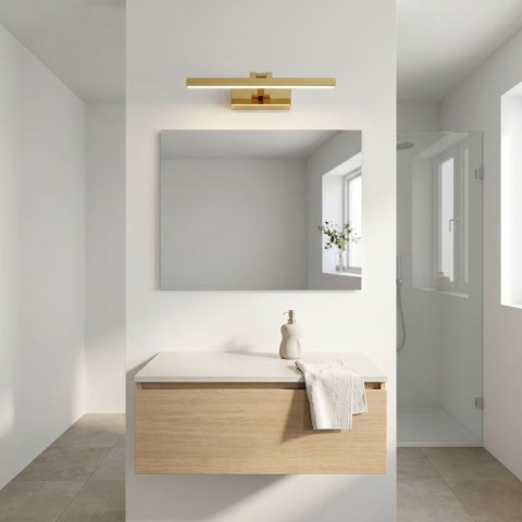 Kinkiet łazienkowy LED APP1860-1W 40 cm Złoty