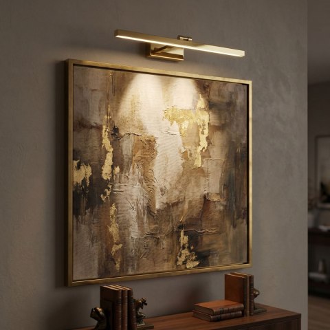 Kinkiet łazienkowy LED APP1862-1W 80 cm Złoty