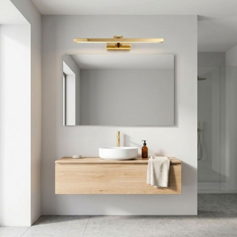 Kinkiet łazienkowy LED APP1862-1W 80 cm Złoty