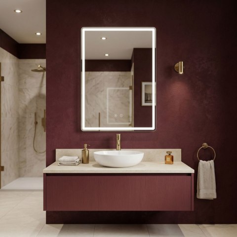 Lustro ścienne LED MARLO 70X50