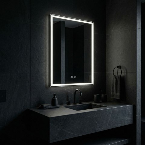 Lustro ścienne LED MARLO 80X60