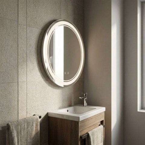 Lustro ścienne LED SOFT 50