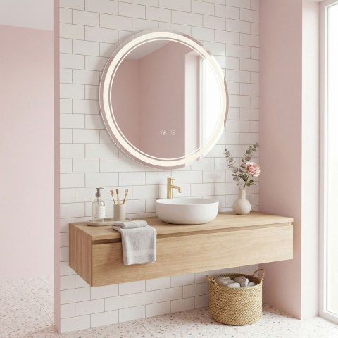 Lustro ścienne LED SOFT 70