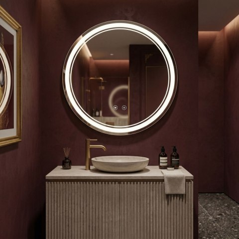 Lustro ścienne LED SOFT 80
