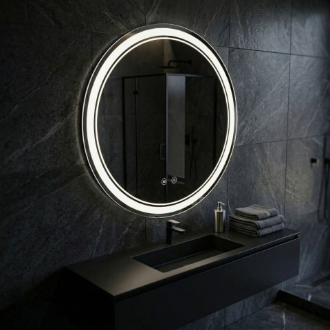 Lustro ścienne LED SOFT 80