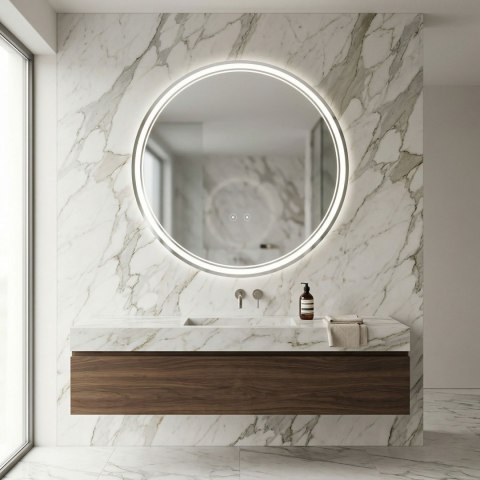 Lustro ścienne LED SOFT 90