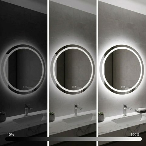 Lustro ścienne LED SOFT 90