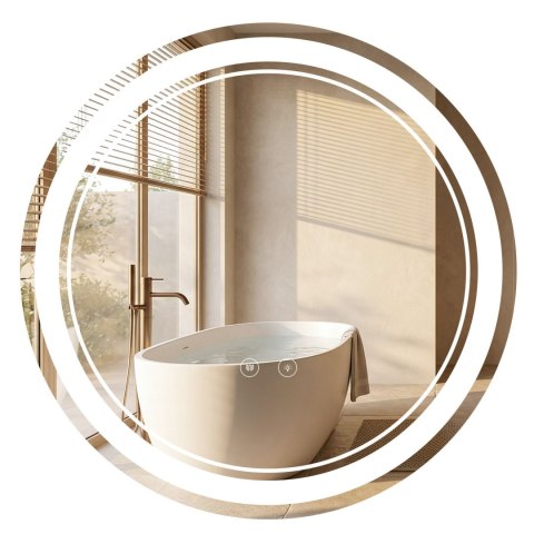 Lustro ścienne LED SOFT 90