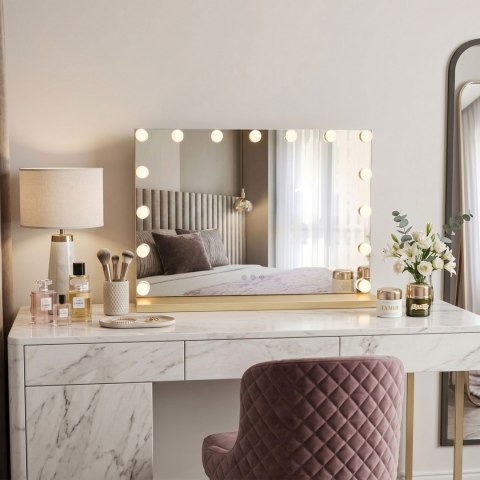 Lustro LED Hollywood L.Gold 80x60
