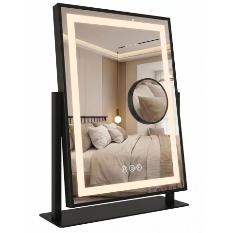 Lustro LED LUMI Black 30x40cm