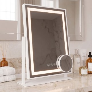 Lustro LED LUMI White 30x40cm