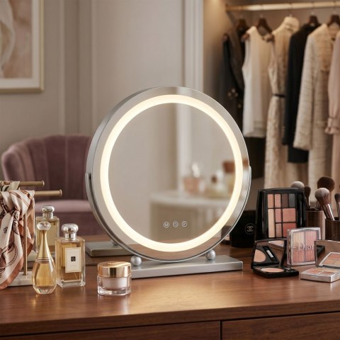 Lustro LED MAKE-UP Chrom 40 cm