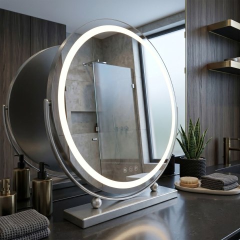 Lustro LED MAKE-UP Chrom 50 cm