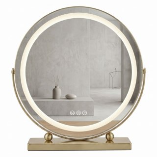 Lustro LED MAKE-UP L.Gold 50 cm