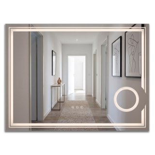 Lustro ścienne LED 80x60cm HAVEN