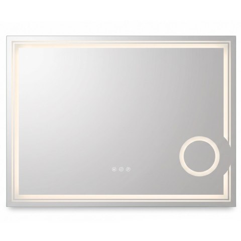 Lustro ścienne LED 80x60cm HAVEN