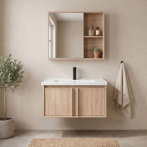 Zestaw mebli łazienkowych z Umywalką Gama T25023 BXM 70CM