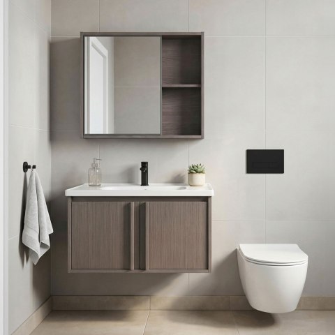 Zestaw mebli łazienkowych z Umywalką Gama T25023 KJM 70CM