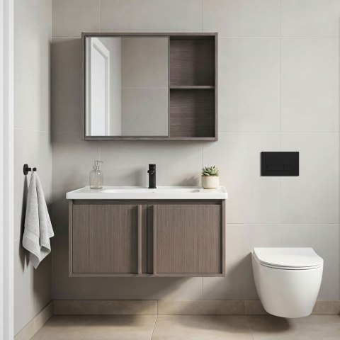 Zestaw mebli łazienkowych z Umywalką Gama T25023 KJM 80CM