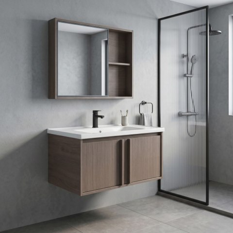Zestaw mebli łazienkowych z Umywalką Gama T25023 KJM 80CM