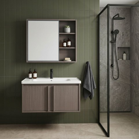 Zestaw mebli łazienkowych z Umywalką Gama T25023 KJM 80CM